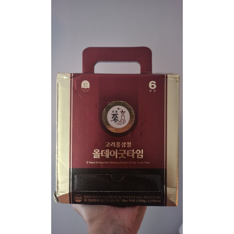 

6 years korean red ginseng extract all day good time