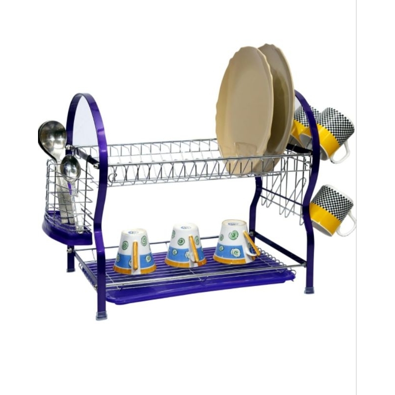 Rak Piring Minimalis ,Rak piring Dapur / Rak piring Stainless BATAM