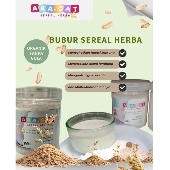 

Sereal Herba Ara-Oat Lambung Sehat