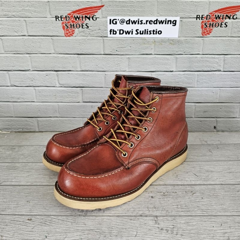 Redwing 8875 Moctoe Oro-Russet Size 9½E / 42,5 insole 27,5 cm