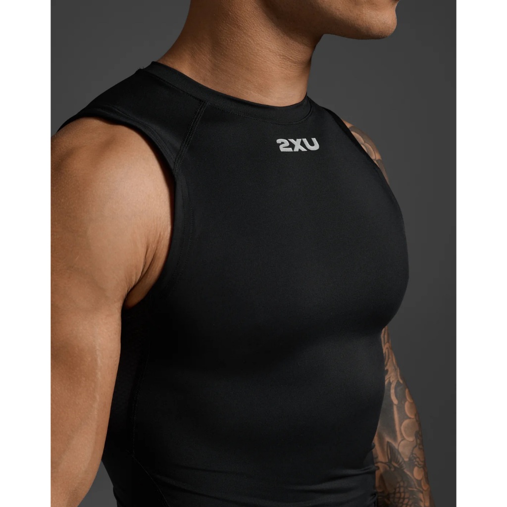 2XU Core Compression Sleeveless / 2XU Compression Men / Compression 2XU men / Compression 2XU Pria /