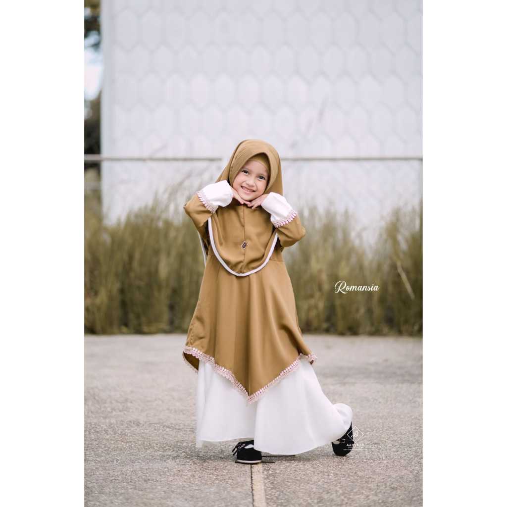 SARIMBIT BAJU LEBARAN GAMIS ANAK Perempuan By Aahva