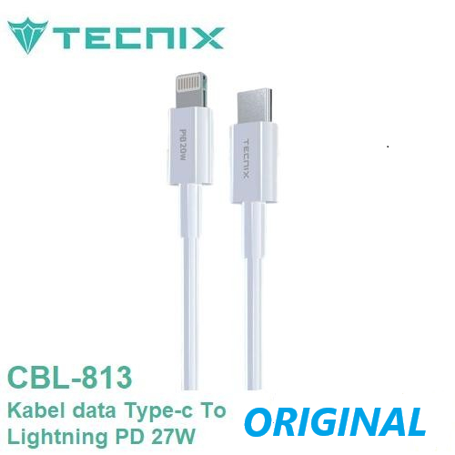 Cable Data Quick Charging 27W Type-C to Lightning iphone TECNIX CBL-813