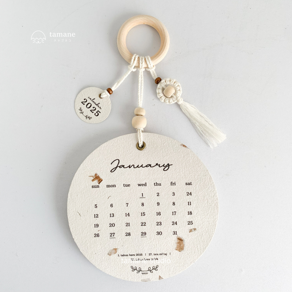 

TAMANE 2025 Wall Calendar / Kalender Dinding