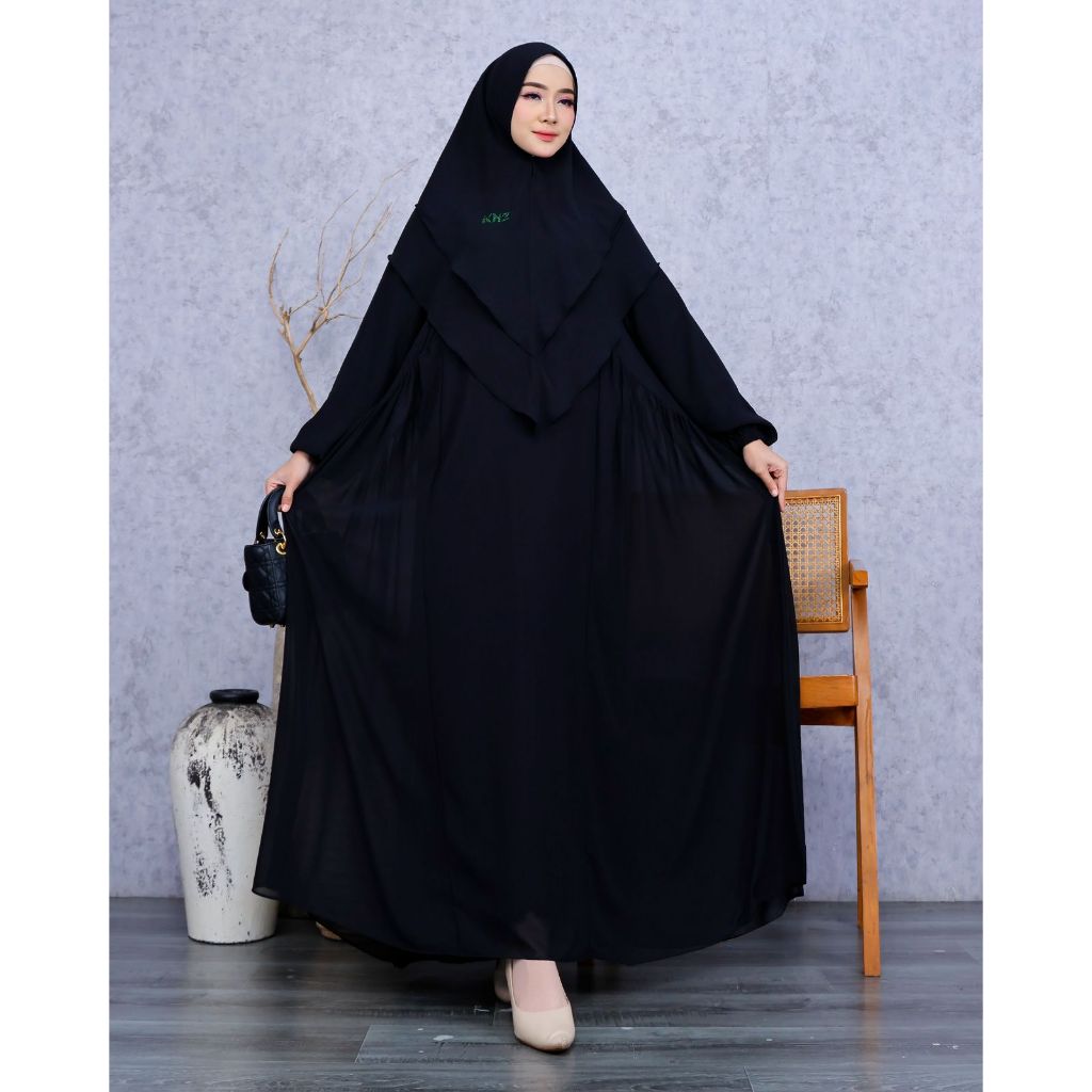 Nadhira syar'i/gamis mujslimah/gamis syar'i/gamis pesta