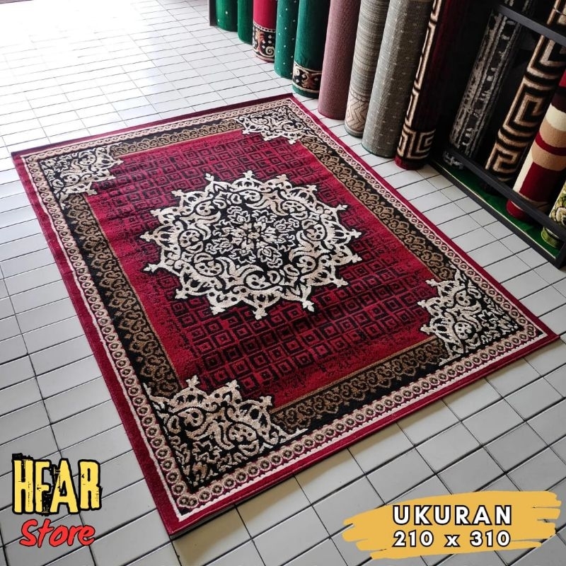 Karpet Permadani Sekelas Moderno Minimalis 210x310