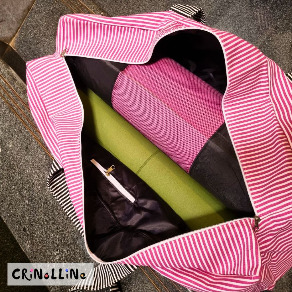 Tas matras yoga, yoga bag, tas kanvas, tas travel, tas koper Crinolline