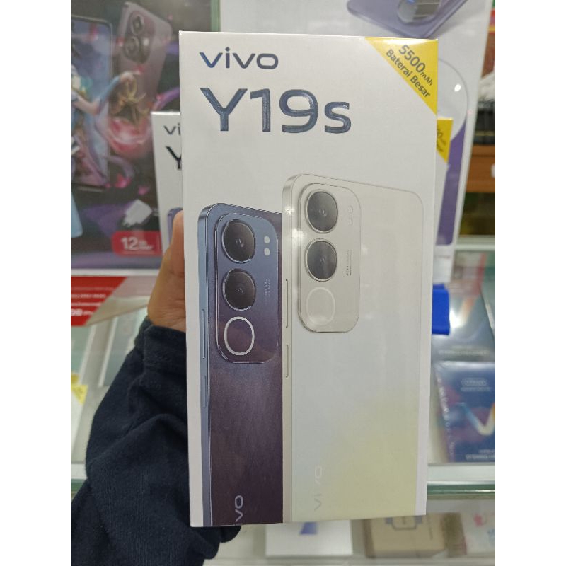 HP VIVO Y19S RAM 4+4/64GB GARANSI RESMI 100%