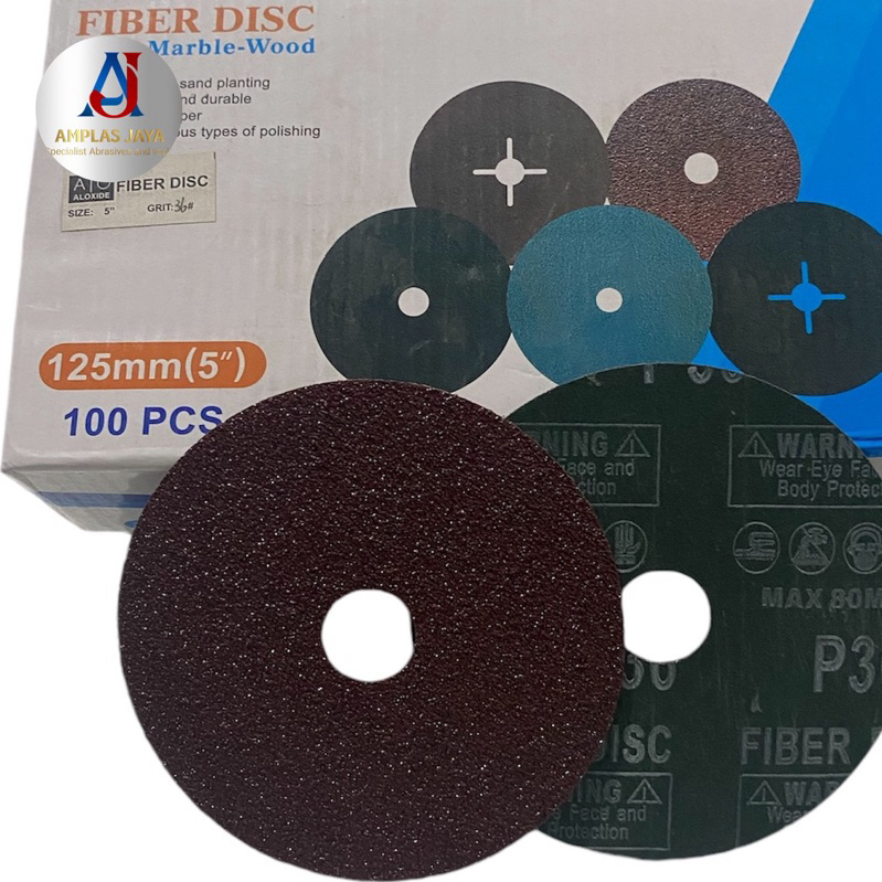 fiber disc 5 inch/amplas bulat gerinda