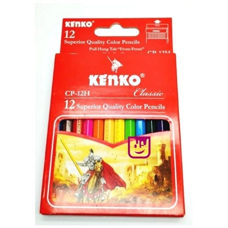 

KENKO Pensil 24,12 Warna Panjang* 12 warna pendek Color Pencil