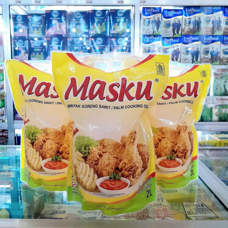 

Minyak goreng Masku 2 liter ( 1 karton )