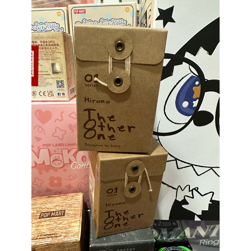pop mart hirono the other one selected dino amnesia the fox sealed