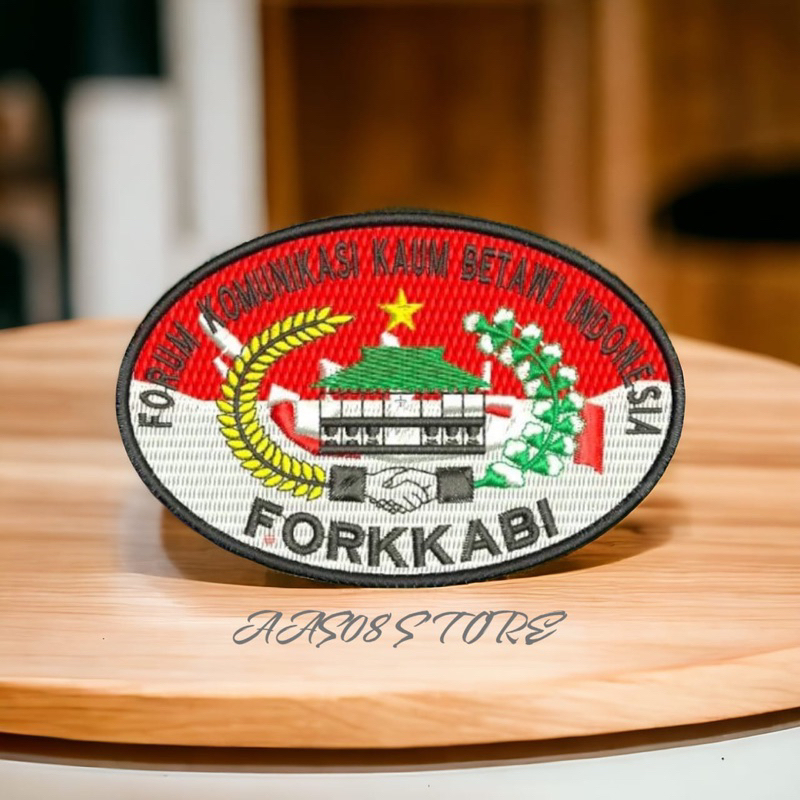 LOGO BORDIR FORKABI TERBARU EMBLEM PATCH FORKABI TERBARU