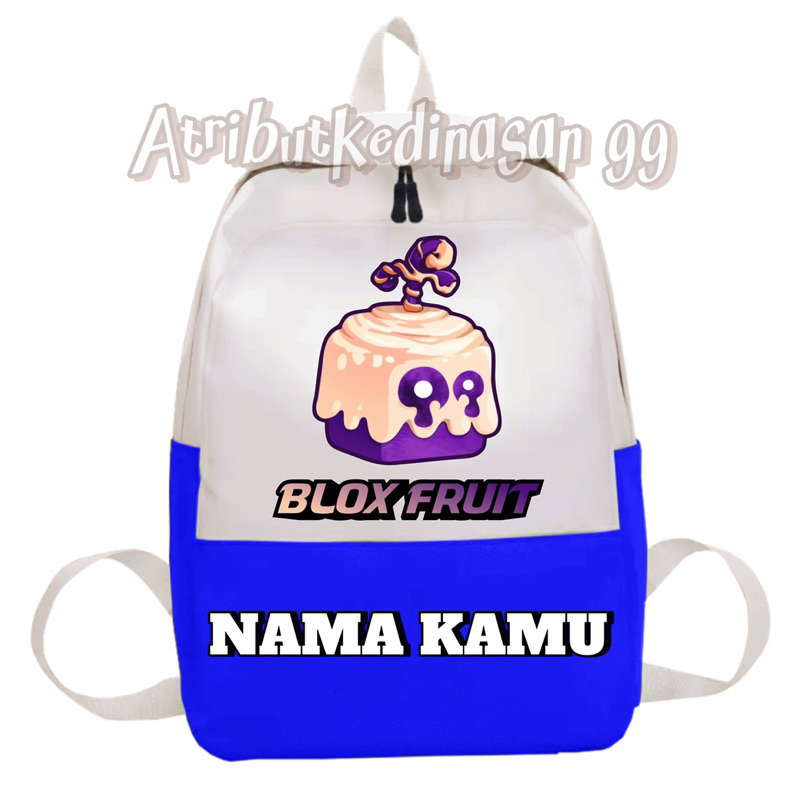 Tas Ransel Anak BLOX FRUITS DOUGH ROBLOX BISA COD FREE NAME
