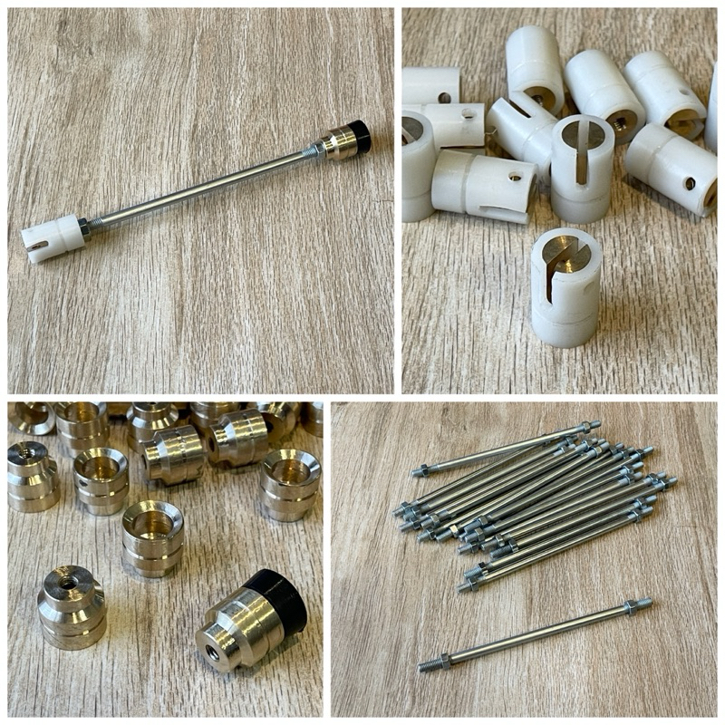 As seher set OD22 & OD25 Seher pompa set bahan teflon dan kuningan