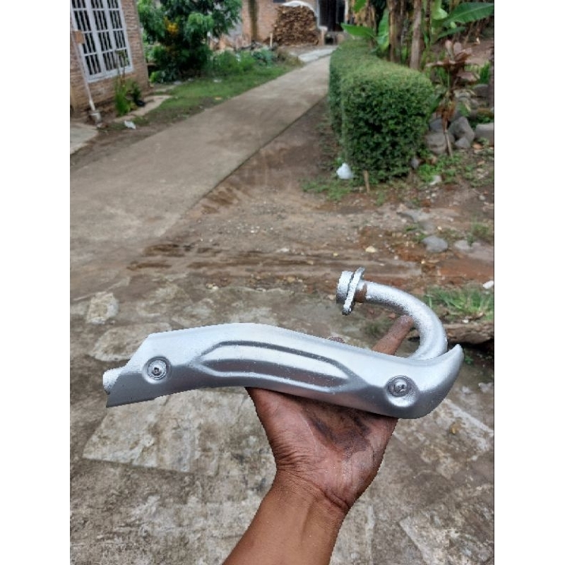 Leher Knalpot Kenalpot Klx 150 Lama Original