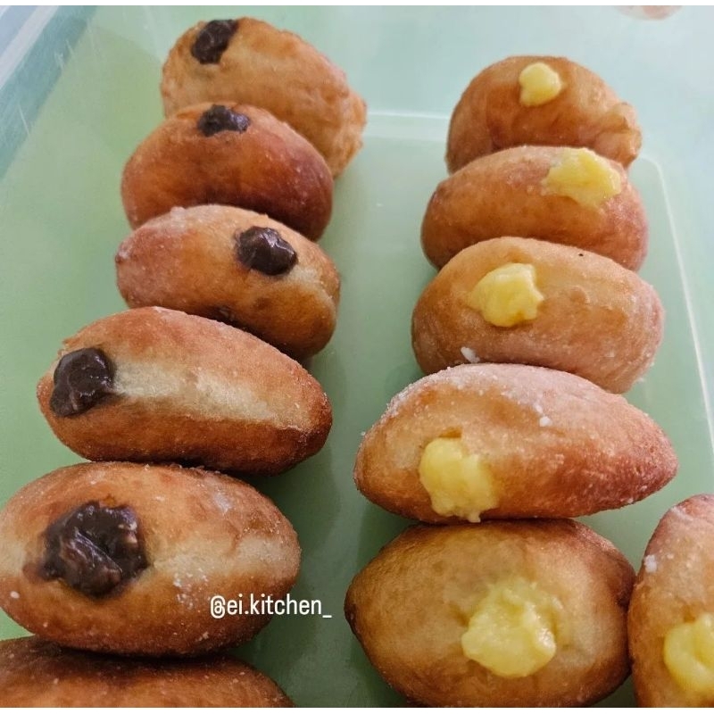 

Bomboloni Cokelat / Vanila Isi 14