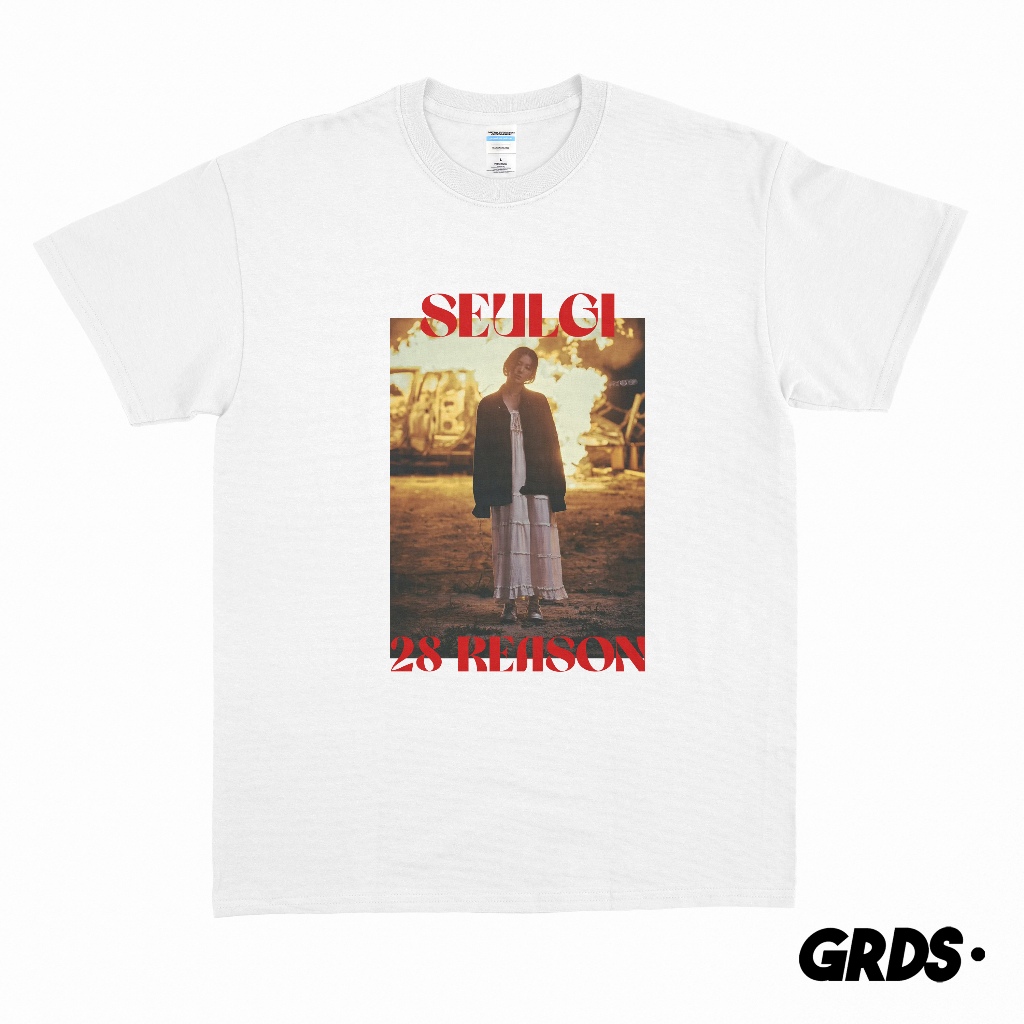 KAOS SEULGI 28 REASON / KAOS SEULGI RED VELVET