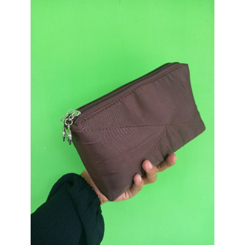 inner tas rajut 2 resleting