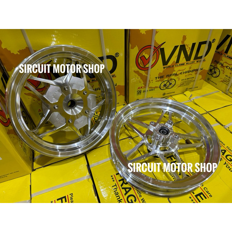 VELG VND V SPEED BINTANG V2 RING 14 & RING 12 STYLO 160 ABS & STYLO 160 CBS