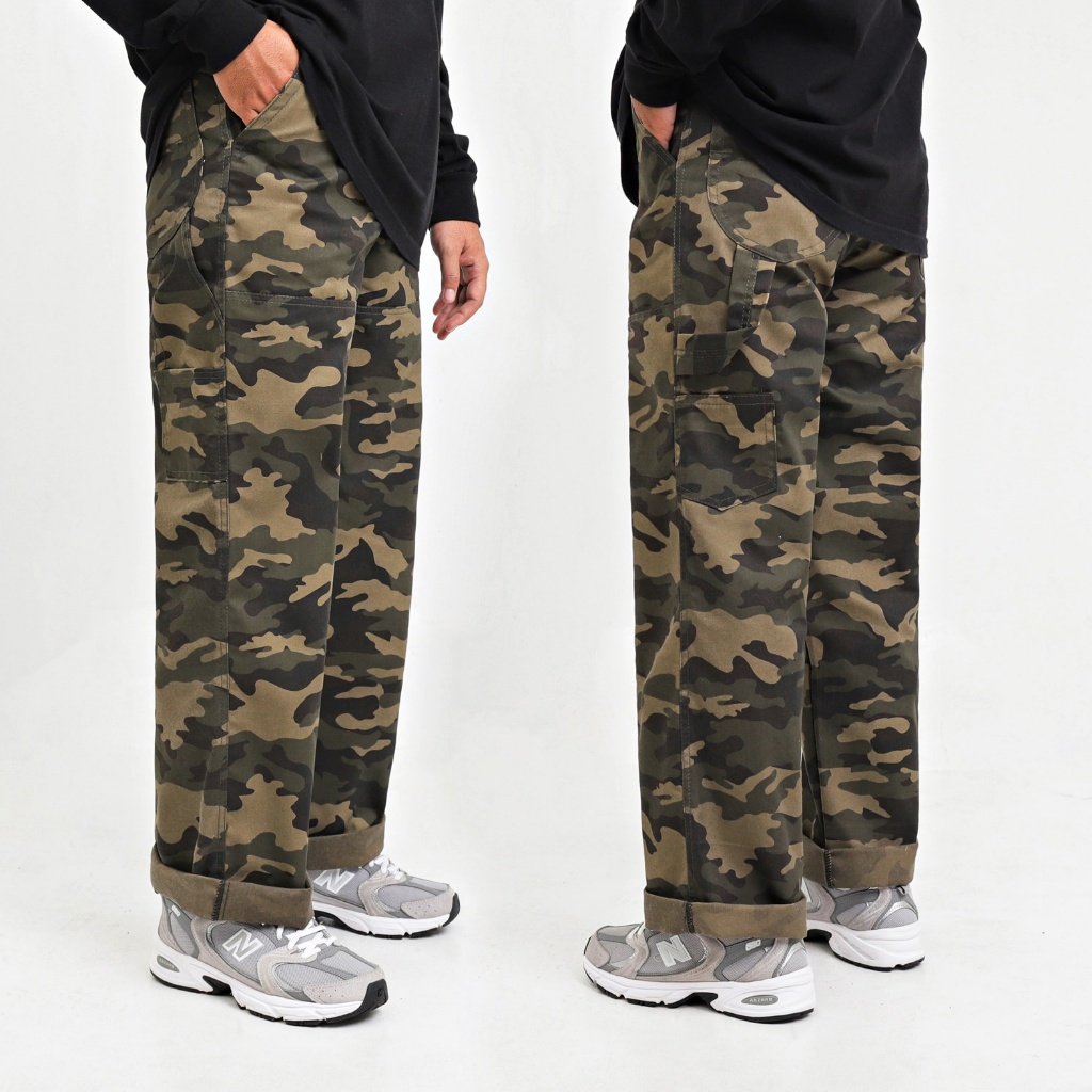 TIMEBOMB = CARPENTER PANTS - Celana Carpenter Reguler Loreng