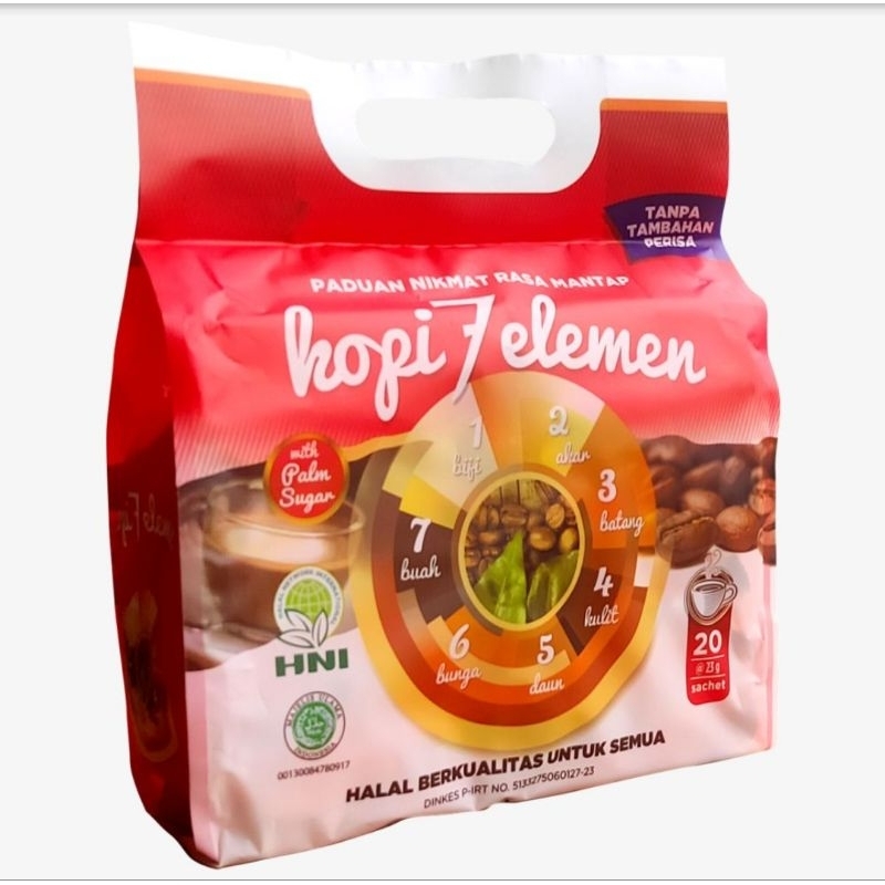 

HNI HPAI Kopi 7 Elemen 10 Sachet