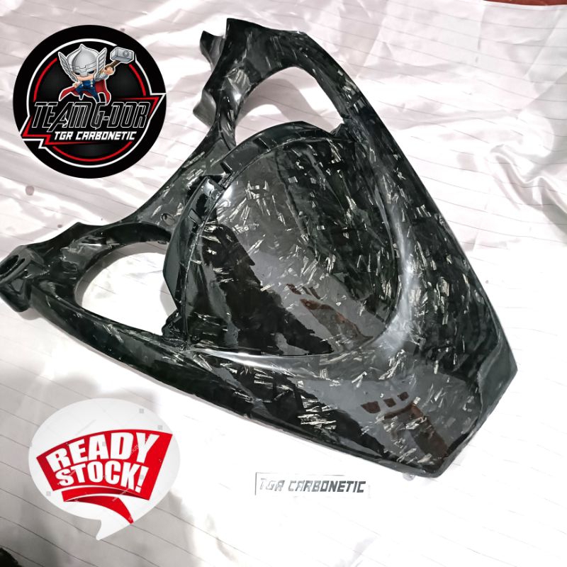 cover dek panel dashboard spedo speedometer spedometer carbon kevlar honda jazz ge 8 ge8 2008-2013