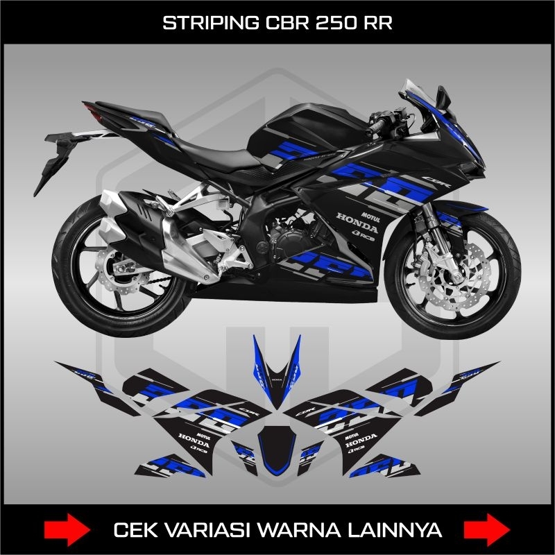 Stiker Cbr 250RR Semifull Grapis / Striping Sticker Motor Honda Cbr 250 RR Semifull / Decal Cbr 250R