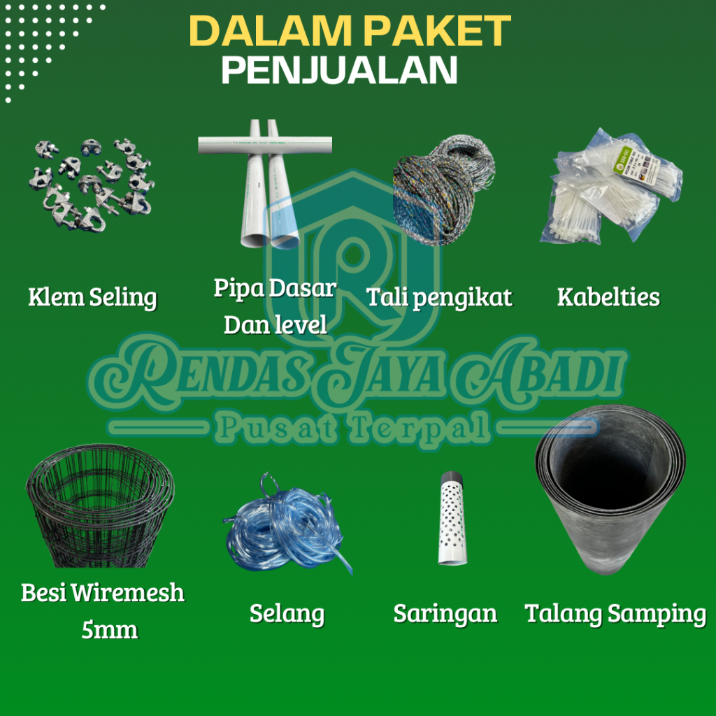 Pureblies_ Kolam Terpal Bulat Fullset Orchid Diameter 2,5 Tinggi 1