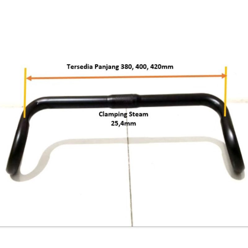 Stang Sepeda Balap Dropbar Roadbike