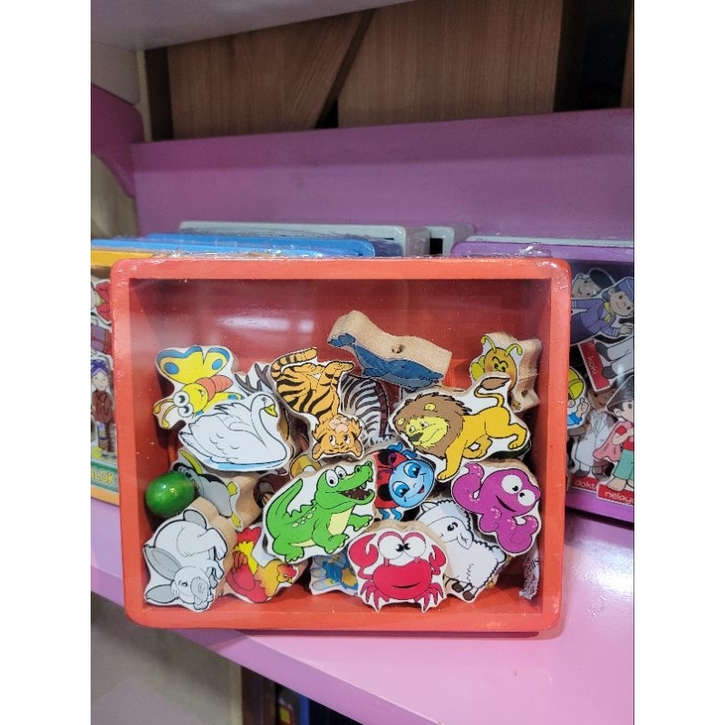 Mainan Edukasi Balok Profesi Mainan Anak Balok Mainan Balok Kayu Profesi