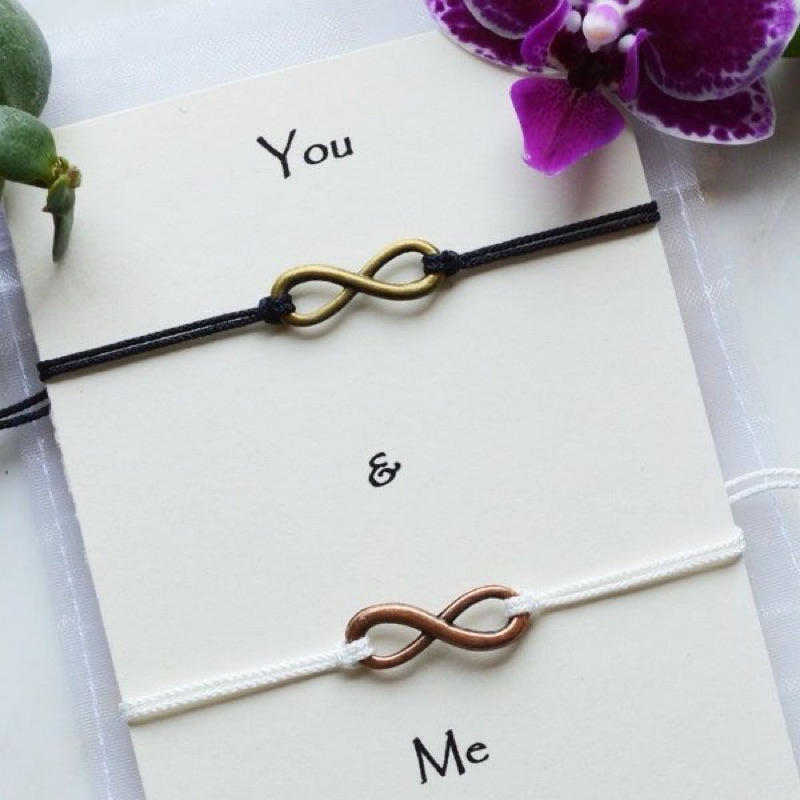 Infinity Couple Brecelet | Gelang Persahabatan Infinity | Lumaku
