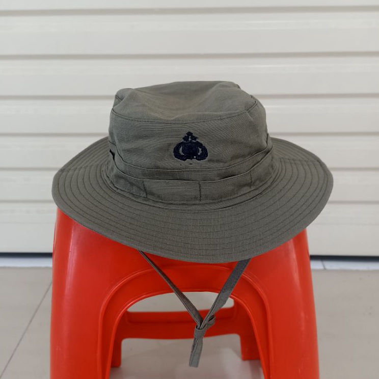 Promo Meriah  Topi Rimba JATAH BRIMOB ORIGINAL LOGISTIK POLRI