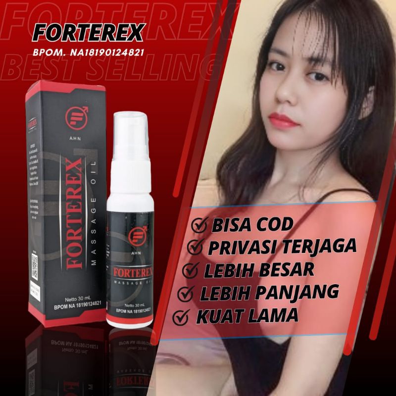 Forterex Massage Oil 100% ORIGINAL BPOM RI