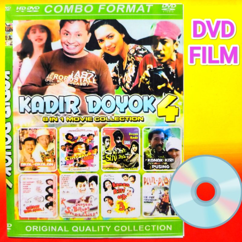 Kaset Film Indonesia Jadul Koleksi Kadir Dan Doyok Vol.4 Seleksi Pilihan Terpopuler