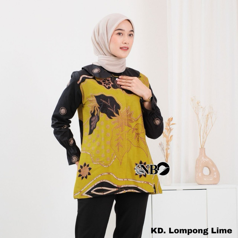 Lompong - Blouse Batik Modern Asli Pekalongan