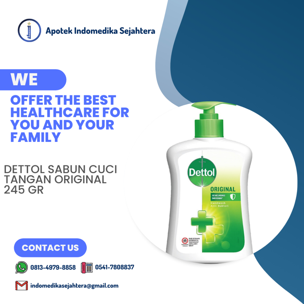 DETTOL SABUN CUCI TANGAN ORIGINAL