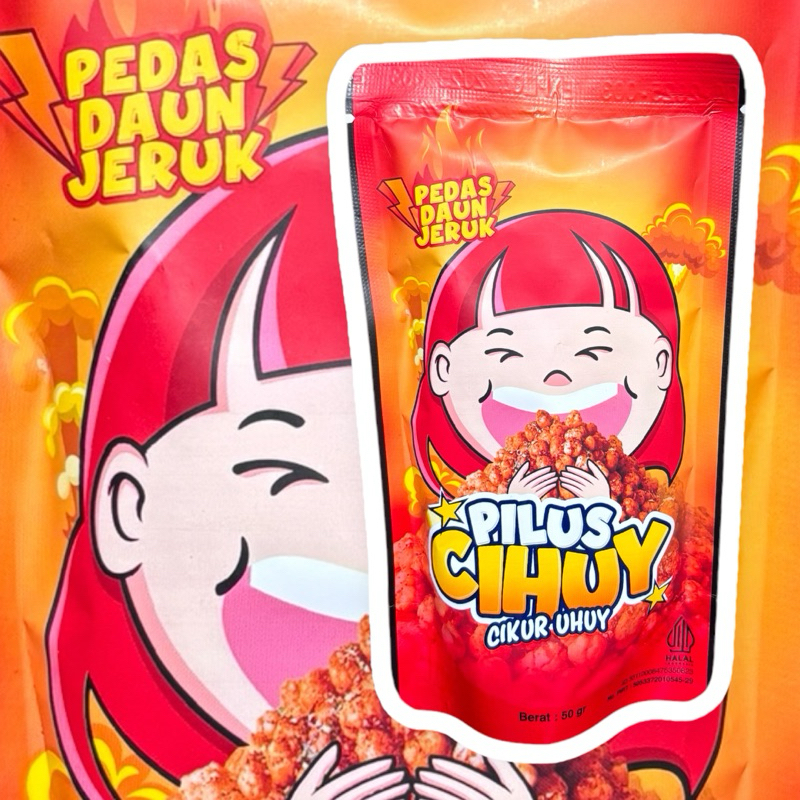 

Pilus Cihuy Camilan Keluarga Cekelin 50gr