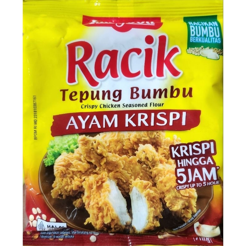 

Tepung Bumbu Racik Ayam Krispi 210g (10pcs)