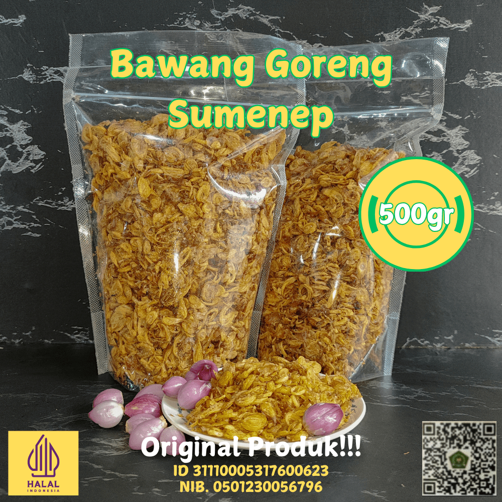 

Bawang Goreng Sumenep 500gr