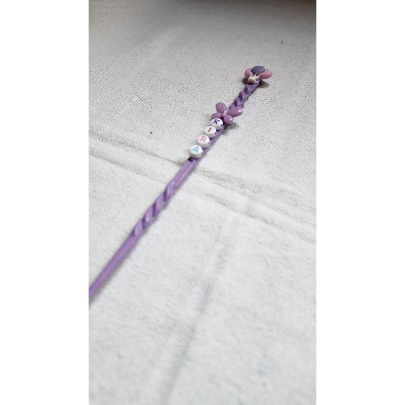 

telunjuk ngaji (kalam iqra) custom nama warna (ungu)