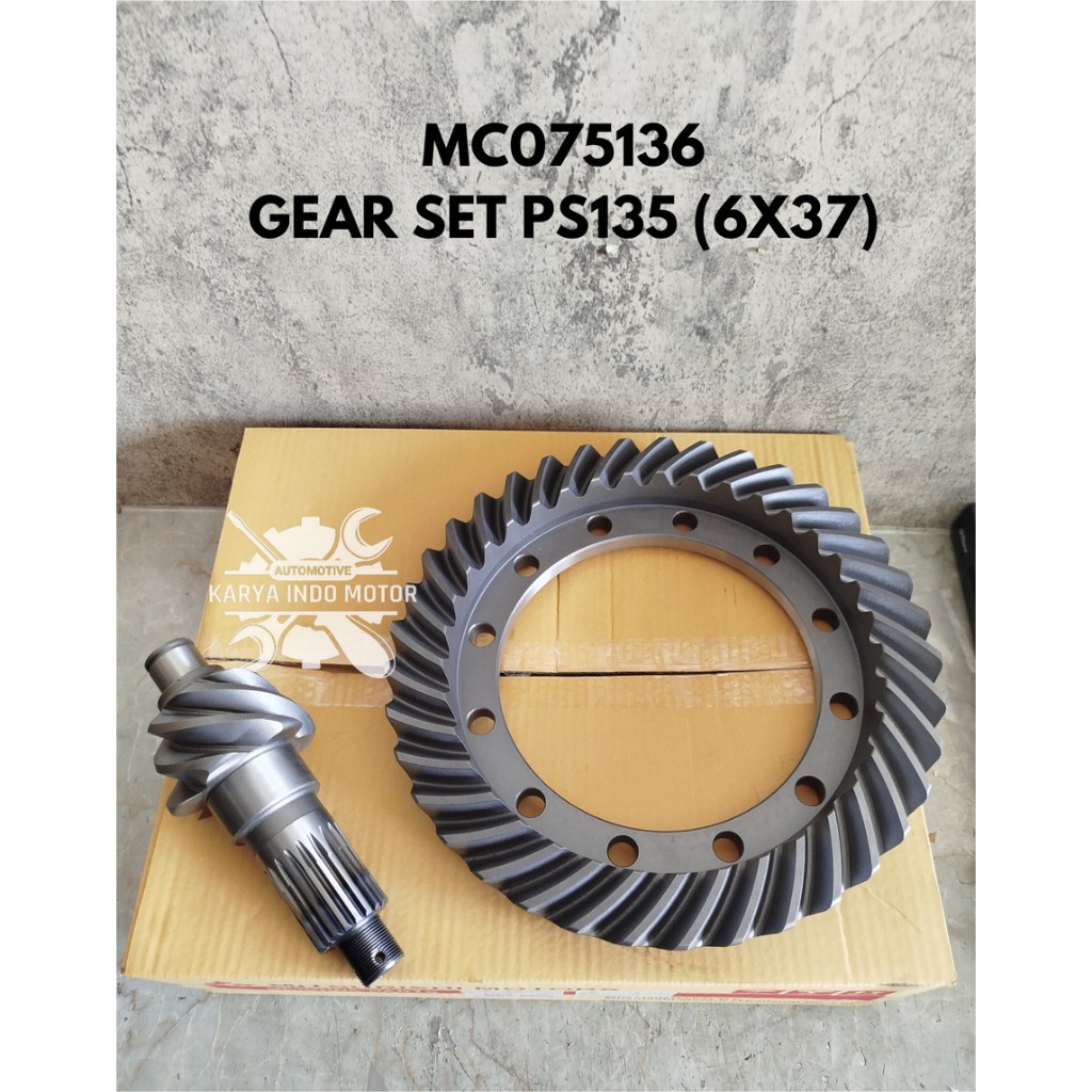 GEAR SET CANTER PS125 6X37 GIGI GARDAN CENTER PS125 PS135 6X37 MC075136