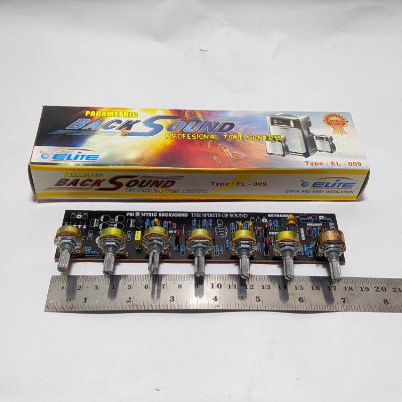 Tone control parametrik backsound/ tone control mono