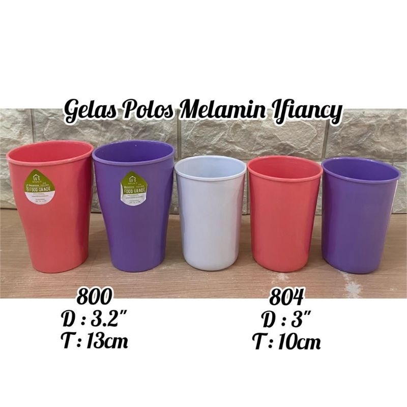 IFIANCY - GELAS MELAMIN