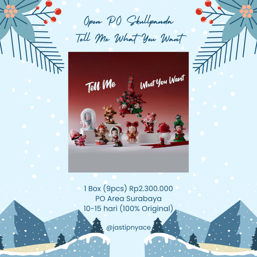 Popmart Skullpanda Tell Me What You Want