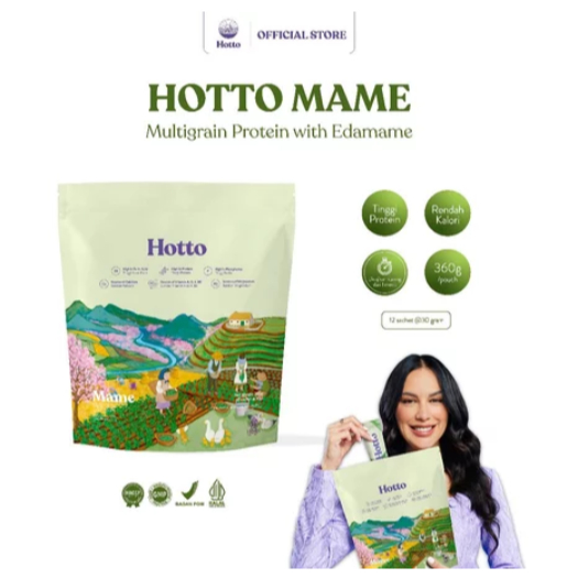 

Hotto Mame Protein Multigrain with EDAMAME 1 Pouch