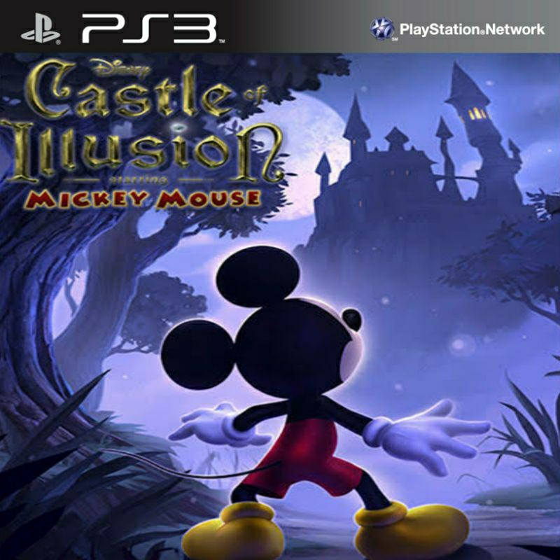 DVD game ps3 hen/cfw Castle of illusion starring Mickey mouse