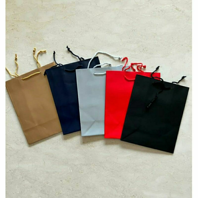 

Paperbag Polos Laminating Doff Small