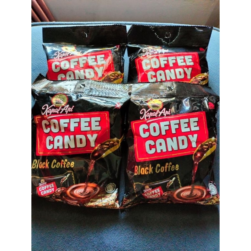 

Kapal api coffee candy/permen kopi pack 125 gr (isi 50 butir).