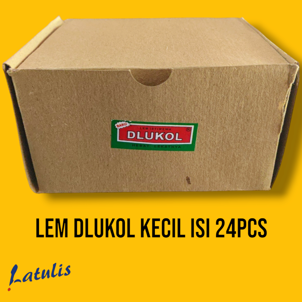 

24pcs Lem colek / Lem DLUKOL / lem Kertas / lem DLUKOL KECIL